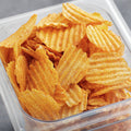 Martin's Bar-B-Q Waffle Potato Chips 14 oz. Bags (6/Case) | Gluten Free BBQ Waffle Cut Chips