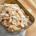 Raw Sliced Almonds 25 lb. | Premium Bulk Natural Almond Slices for Baking, Cooking & Foodservice