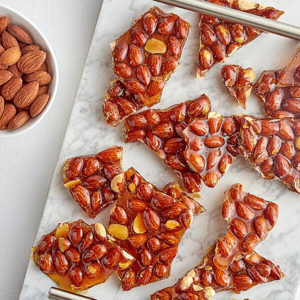 Roasted Unsalted Almonds 25 lb. | Premium Bulk Dry Roasted Almonds for Healthy Snacking, Baking & Foodservice