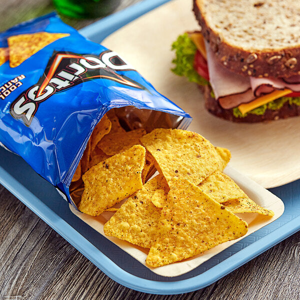 Doritos Cool Ranch Flavored Tortilla Chips 1.75 oz. - 64/Case | Individual Grab-and-Go Snack Bags