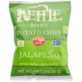 Kettle Brand Jalapeño Potato Chips 1.5 oz. Individual Bags (24/Case) | Spicy Kettle Cooked Chips