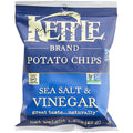 Kettle Brand Sea Salt & Vinegar Potato Chips 1.5 oz. Individual Bags (24/Case) | Gluten Free Kettle Cooked Chips