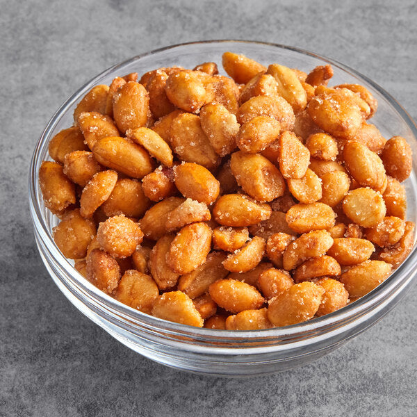Jumbo Honey Roasted Peanuts 30 lb. | Premium Bulk Sweet Honey Roasted Peanuts for Snacking & Foodservice
