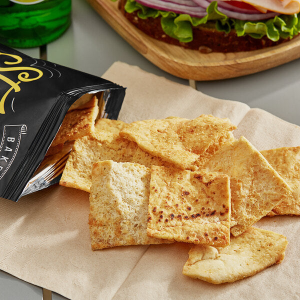 Stacy's Parmesan Garlic & Herb Pita Chips 1.5 oz. Snack Bags (24/Case) | Baked Pita Crisps