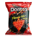 Doritos Flamin' Hot Nacho Cheese Flavored Tortilla Chips 1.75 oz. - 64/Case | Spicy Single Serve Snack Bags