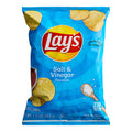 Lay's Salt & Vinegar Potato Chips 1.5 oz. - 64/Case | Individual Single Serve Snack Bags