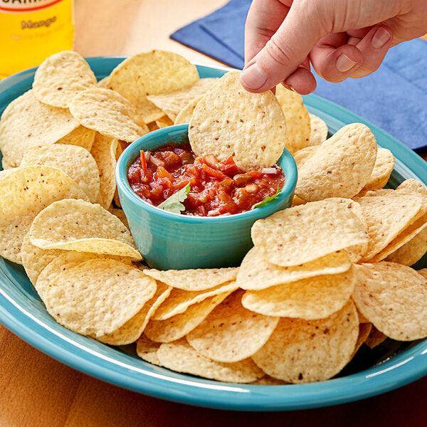 Tostitos Crispy Rounds  16 oz. Foodservice Bags (8/Case) | Original Round Corn Tortilla Chips