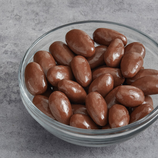 Albanese Milk Chocolate Covered Almonds 10 lb. | Premium Bulk Chocolate Covered Almonds for Snacking & Candy Buffets