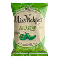 Miss Vickie's Jalapeño Kettle Cooked Potato Chips 1.375 oz. - 64/Case | Single Serve Snack Bags