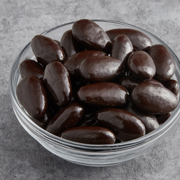 Albanese Dark Chocolate Covered Almonds 10 lb. | Premium Bulk Dark Chocolate Almonds for Snacking & Candy Buffets
