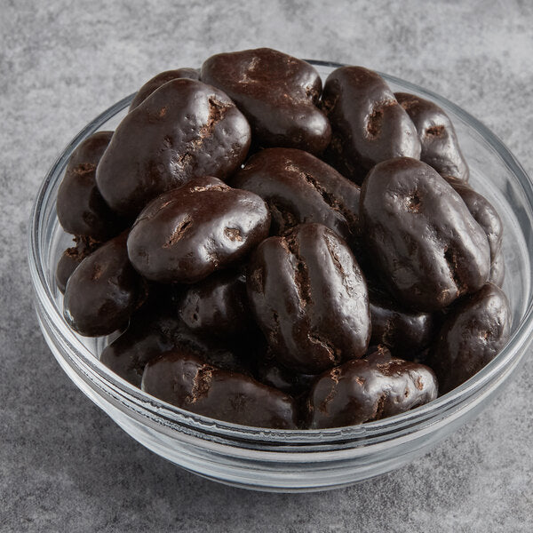 Albanese Dark Chocolate Covered Pecans 10 lb. | Premium Bulk Dark Chocolate Pecans for Snacking & Candy Buffets