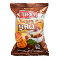 Herr's Honey BBQ Potato Chips 1.5 oz. Single Serve Bags (60/Case) | Gluten Free Ridged Potato Chips
