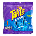Takis Blue Heat Rolled Tortilla Chips 1 oz. Individual Bags (50/Case) | Hot Chili Pepper & Lime Corn Snacks