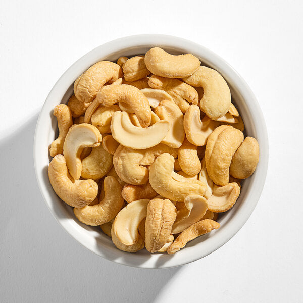Hometown Provisions Large Whole Roasted Unsalted Cashews 5 lb. | Premium Bulk Cashews for Snacking, Baking & Cooking