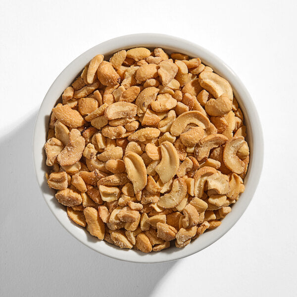 Hometown Provisions Roasted Salted Cashew Pieces 5 lb. | Premium Bulk Roasted Cashews for Snacking, Cooking & Baking