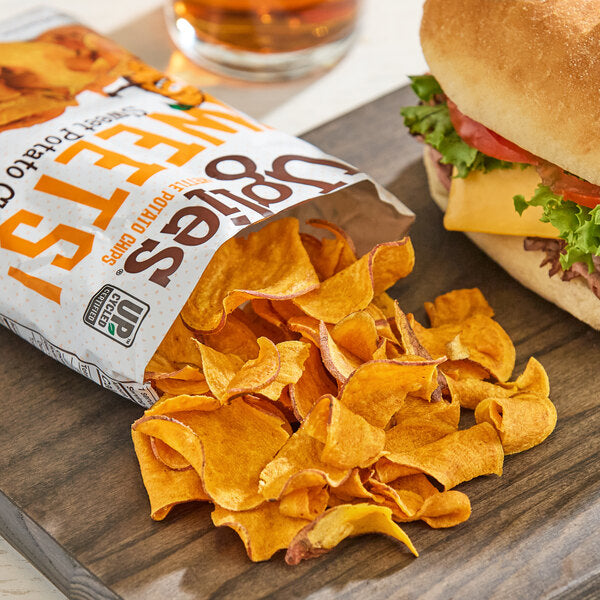 Uglies Kettle Sweet Potato Chips 1.5 oz. Individual Bags (24/Case) | Upcycled Sweet Potato Chips