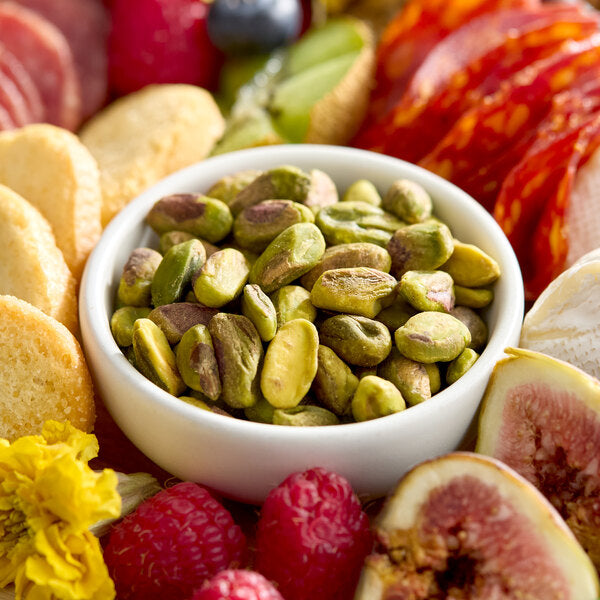 Hometown Provisions Raw Pistachio Halves 5 lb. | Premium Bulk Natural Pistachio Kernels for Baking, Cooking & Desserts