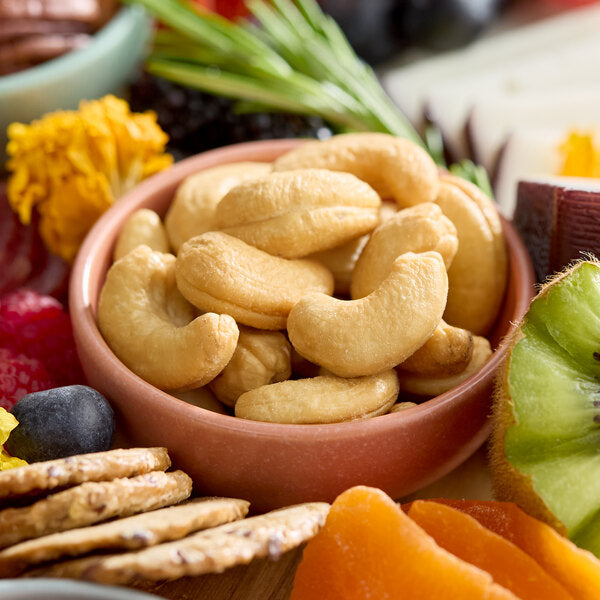 Hometown Provisions Large Whole Roasted Unsalted Cashews 5 lb. | Premium Bulk Cashews for Snacking, Baking & Cooking
