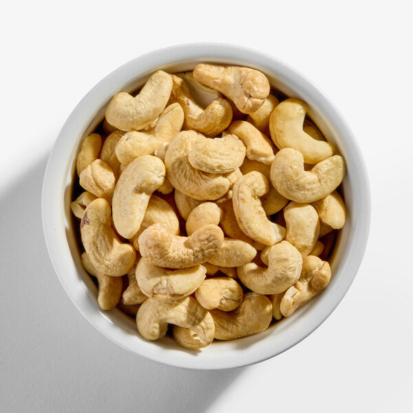 Hometown Provisions Large Raw Whole Cashews 10 lb. | Premium Bulk Natural Cashews for Baking, Cooking & Healthy Snacking