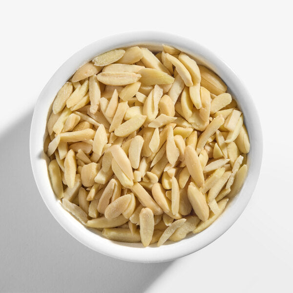 Hometown Provisions Blanched Slivered Almonds 25 lb. | Premium Bulk Almond Slivers for Baking, Cooking & Foodservice