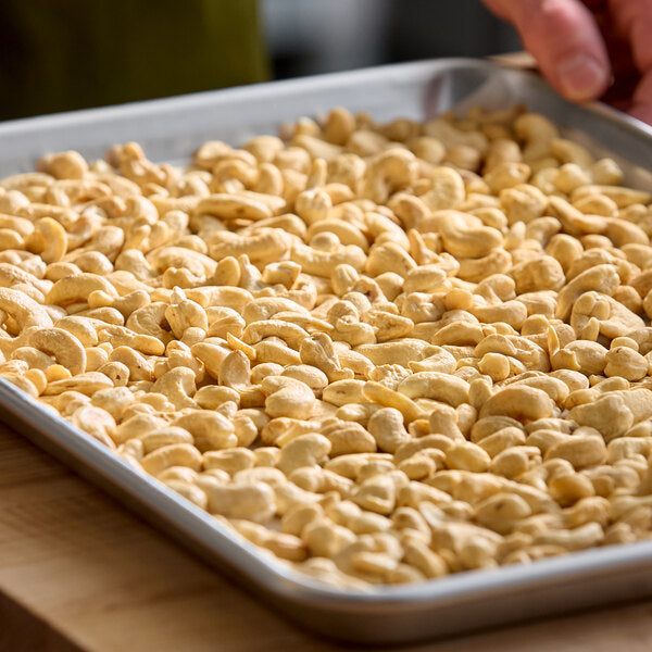 Hometown Provisions Large Raw Whole Cashews 10 lb. | Premium Bulk Natural Cashews for Baking, Cooking & Healthy Snacking
