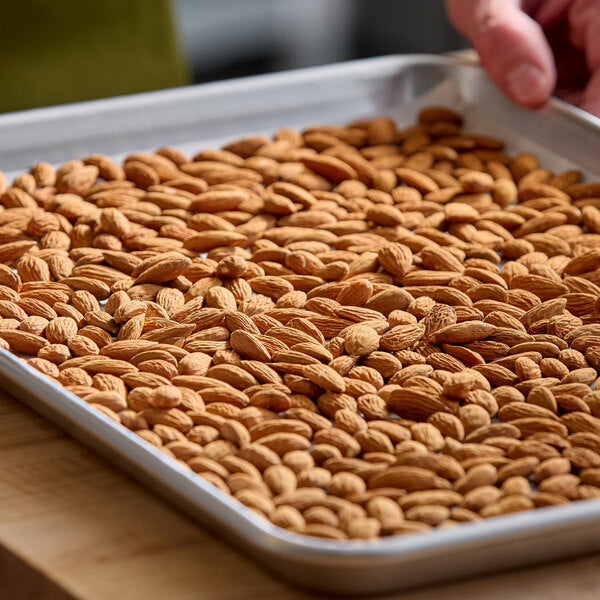 Hometown Provisions Whole Raw Almonds 10 lb. | Premium Bulk Natural Almonds for Baking, Cooking & Healthy Snacking