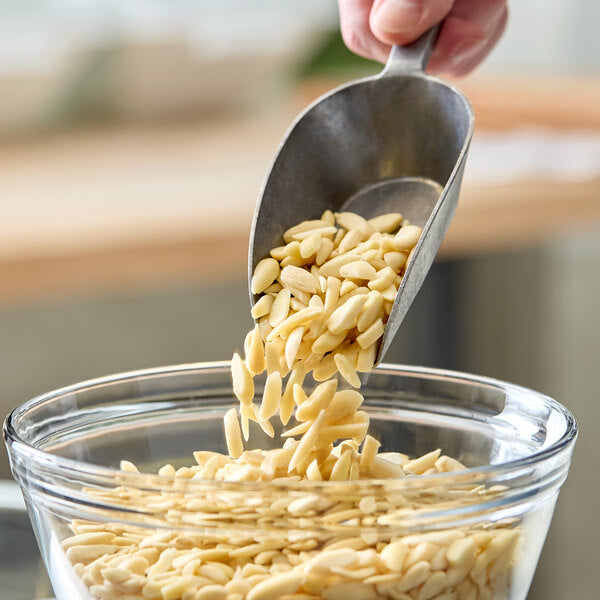 Hometown Provisions Blanched Slivered Almonds 25 lb. | Premium Bulk Almond Slivers for Baking, Cooking & Foodservice