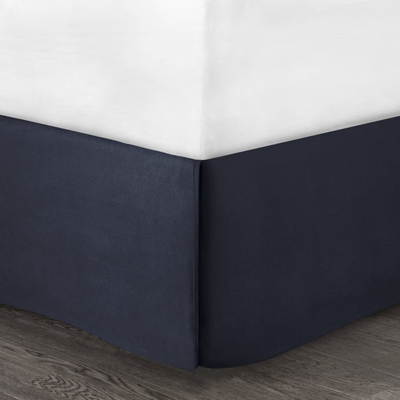 Madison Park King Size Embroidered 7 Piece Comforter Set Navy,Bed in a Bag,All Season Bed Set,Cozy and Lightweight