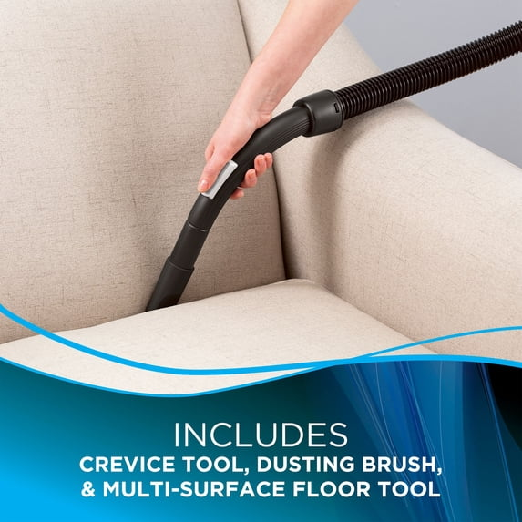 BISSELL Zing Canister Bagless Corded Easy Empty Cyclonic Multi-Surface Vacuum 2156