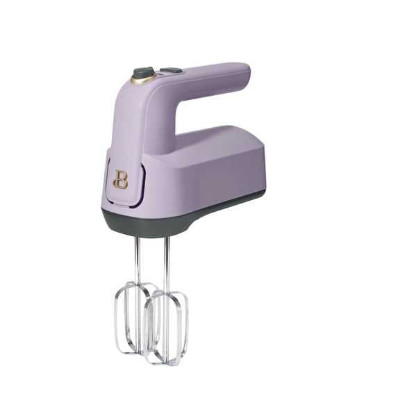 Beautiful 6-Speed Electric Hand Mixer, White Icing by Drew Barrymore