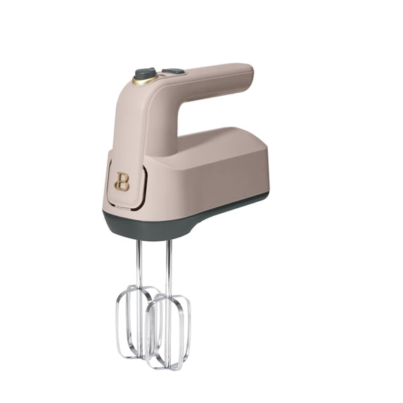 Beautiful 6-Speed Electric Hand Mixer, White Icing by Drew Barrymore