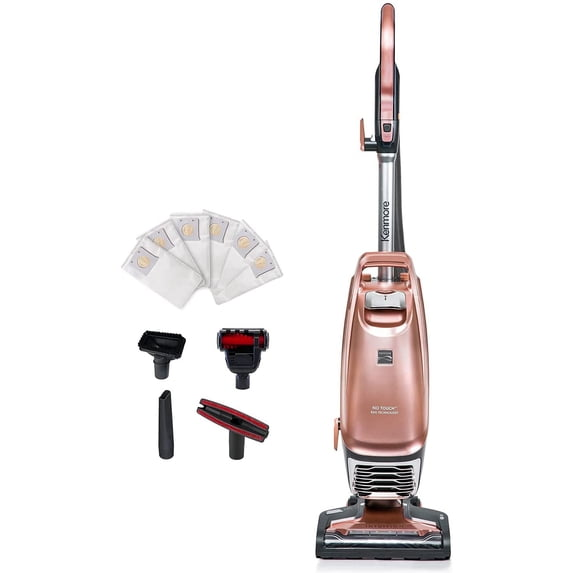 Kenmore BU4050 Intuition Bagged Upright Vacuum, liftup Cleaner with Hair Eliminator brushroll, pet Handi-Mate for Carpet, Hard Floor