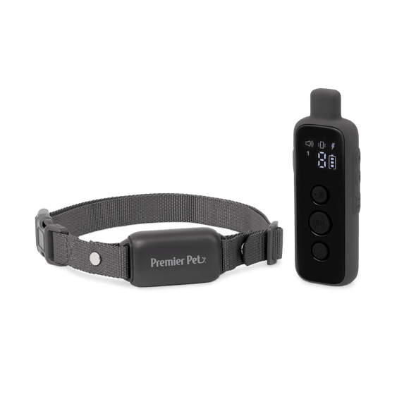Premier Pet 1000 foot Dog Trainer with Rechargeable Battery, 16 levels of static correction