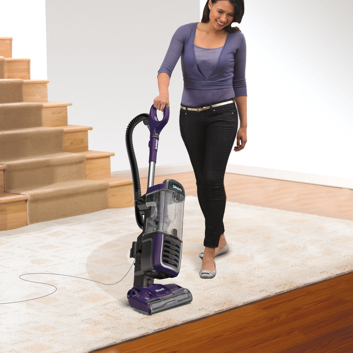 Shark Navigator Swivel Pro Upright Vacuum, Pet Friendly, Bristle Brushroll