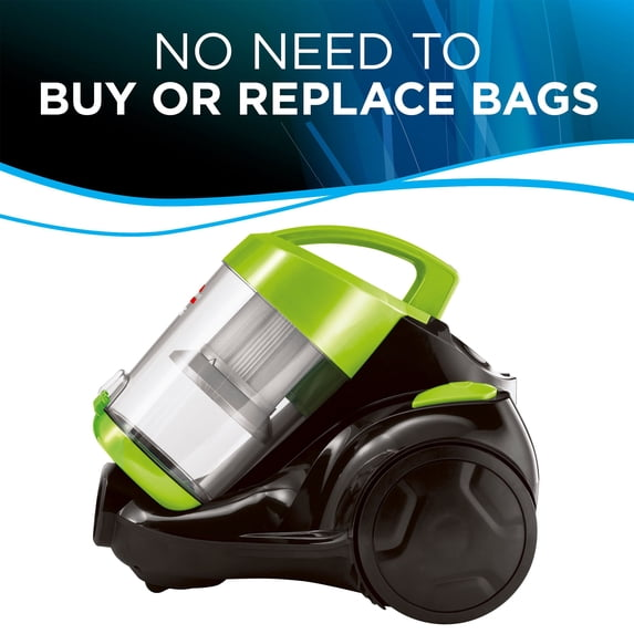 BISSELL Zing Canister Bagless Corded Easy Empty Cyclonic Multi-Surface Vacuum 2156