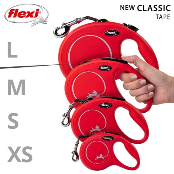 Flexi New Classic L Tape 8m Red