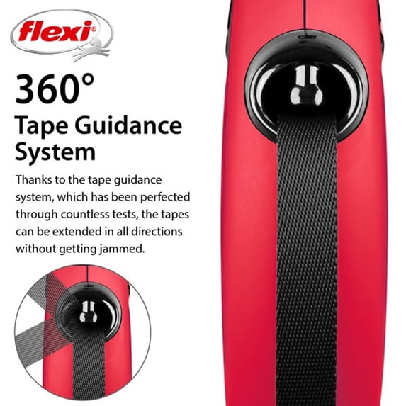 Flexi New Classic L Tape 8m Red
