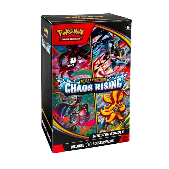 Pokemon Trading Card Games Mega Evolution Chaos Rising Booster Bundle