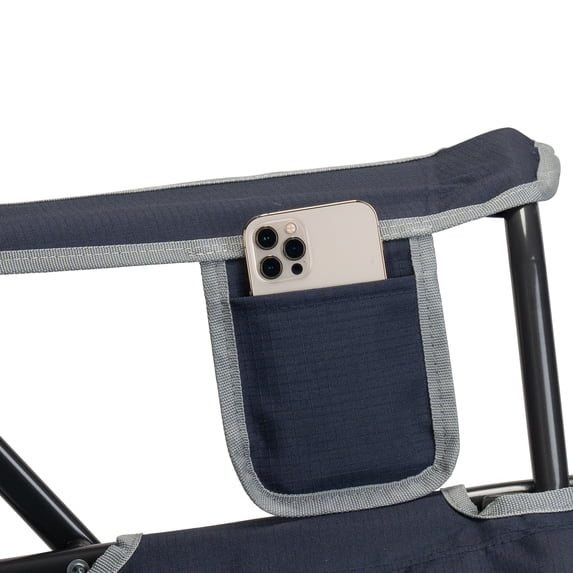 GCI Outdoor Comfort Pro Rocker Rocking Camping Chair with Cup Holder