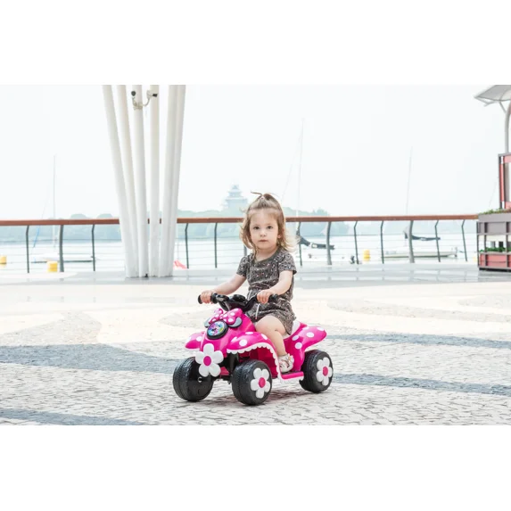 6V Minnie Mouse Quad, Battery Powered Ride-on