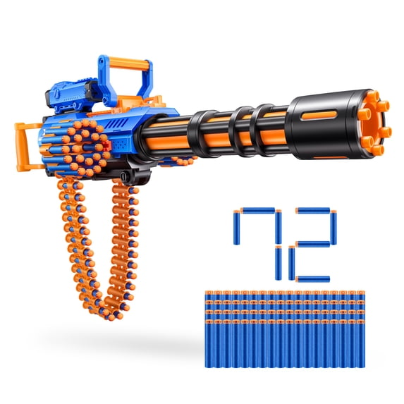 XSHOT Insanity Motorized Rage Fire with 72 Air Pocket Darts Outdoor Toy Blaster