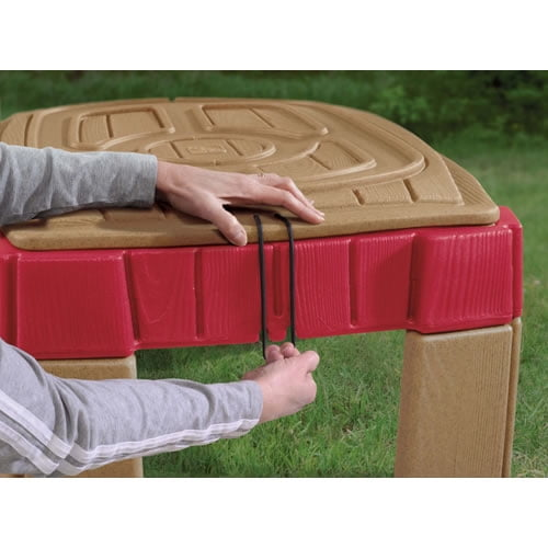 Step2 Naturally Playful Kids Sand and Water Activity Table with Umbrella