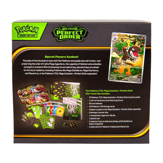 Pokemon Trading Card Game Mega Evolution Perfect Order Elite Trainer Box