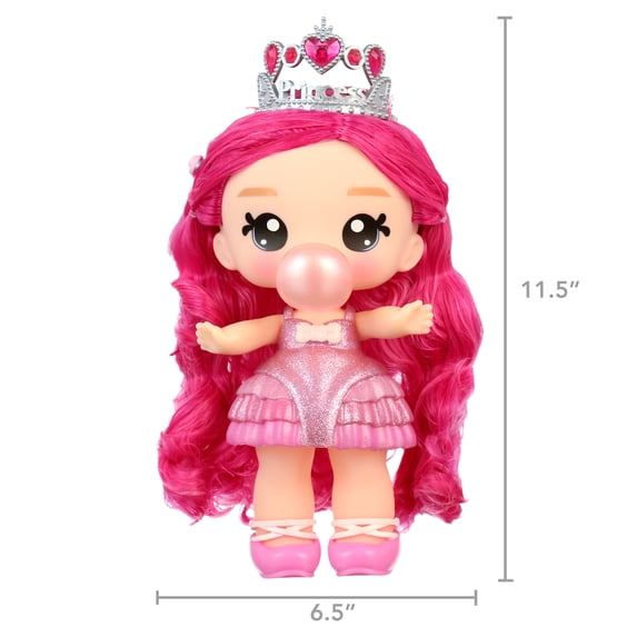 Yummiland Large Doll + Lipgloss Pet- Bianca Bubblegum