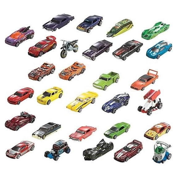 Hot Wheels 24-Car Random Assortment Party Pack 2017 and Newer