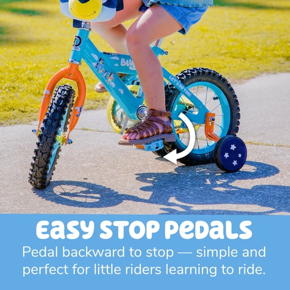 Dynacraft Bluey Kids 12-inch BMX Bike with Training Wheels