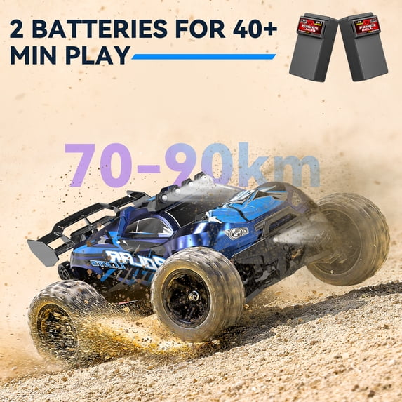 FAGINEY RC Cars for Adults Fast 40+MPH 114 Waterproof Off-Road RC Truck 4WD
