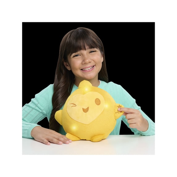 Disney Wish Hug & Wish Star 10-Inch Glowing Stuffed Star Light-Up Toy