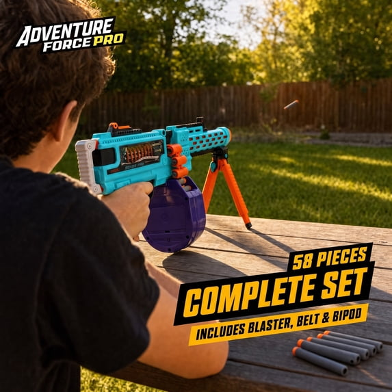 Adventure Force Boxer Pro Ultimate Flywheel Belt Blaster