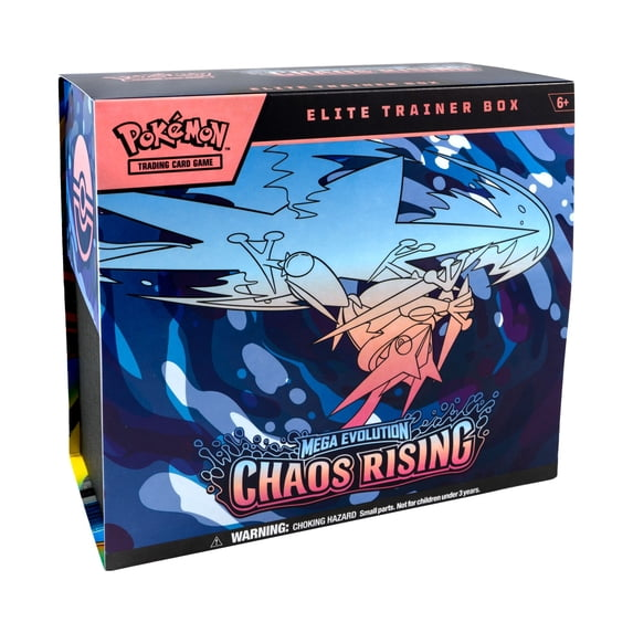 Pokemon Trading Card Games Mega Evolution Chaos Rising Elite Trainer Box